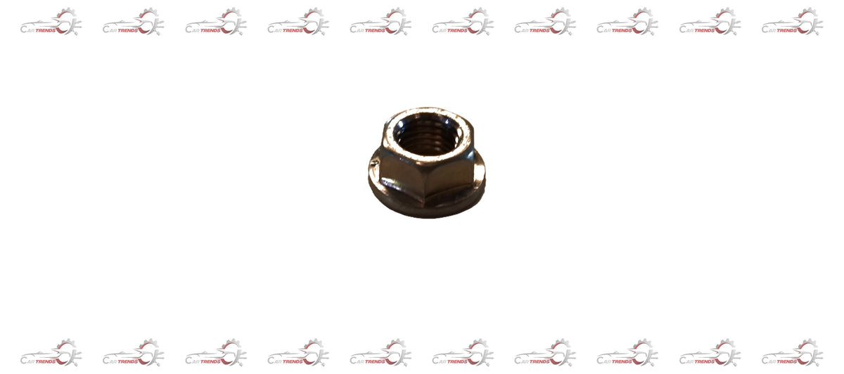 Maruti Celerio wheel nut by CarTrends, close-up view showing the durable metal construction and threading for secure fit.