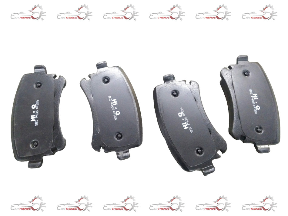 CarTrends BRAKE PAD | SUPERB T2 | REAR | #SP1818 SP1818 - Front view