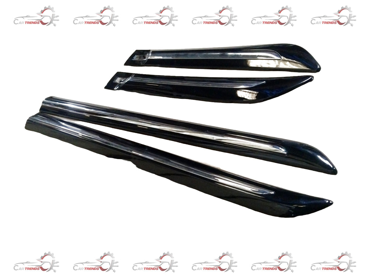 CarTrends BODY SIDE MOULDING BLACK CHROME INSERT | MARUTI SUZUKI SWIFT | #990J0M55R01020 990J0M55R01020 - Front view