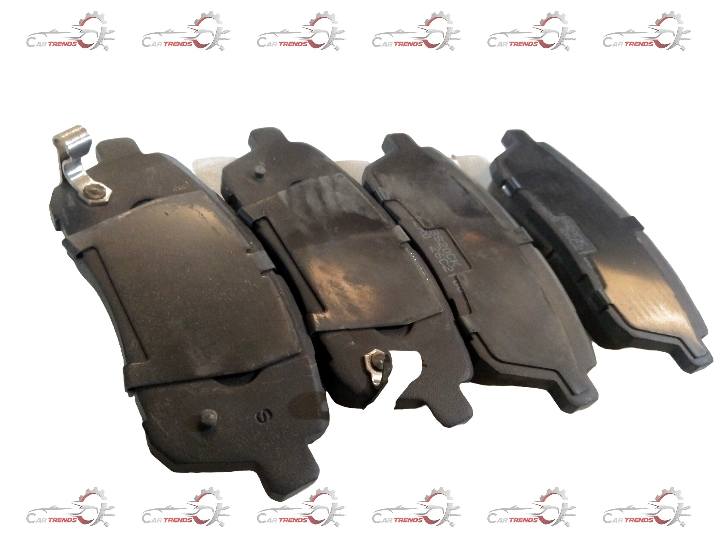 Front brake pad for Maruti Suzuki Baleno, showing the durable brake pad designed for reliable vehicle stopping power.