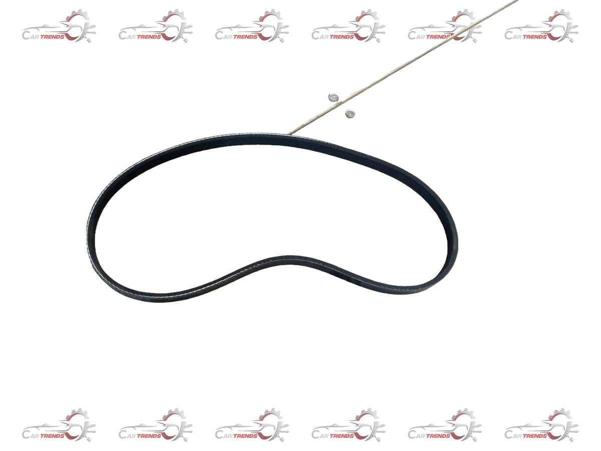 Set of four Maruti Suzuki V-belts, model 95141M65L10, designed for reliable engine performance and durability.