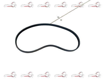 Set of four Maruti Suzuki V-belts, model 95141M65L10, designed for reliable engine performance and durability.