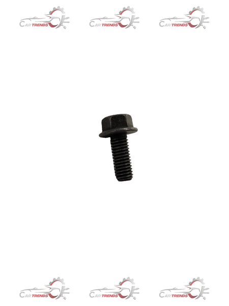 General Motors Tavera bolt, metallic fastener with threaded shaft and hexagonal head, used in vehicle assembly and repair.