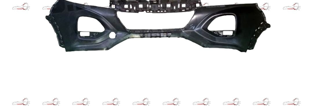Front bumper for Maruti Fronx 2023+ by CarTrends, showing the new all-variant design with mounting points and smooth finish.