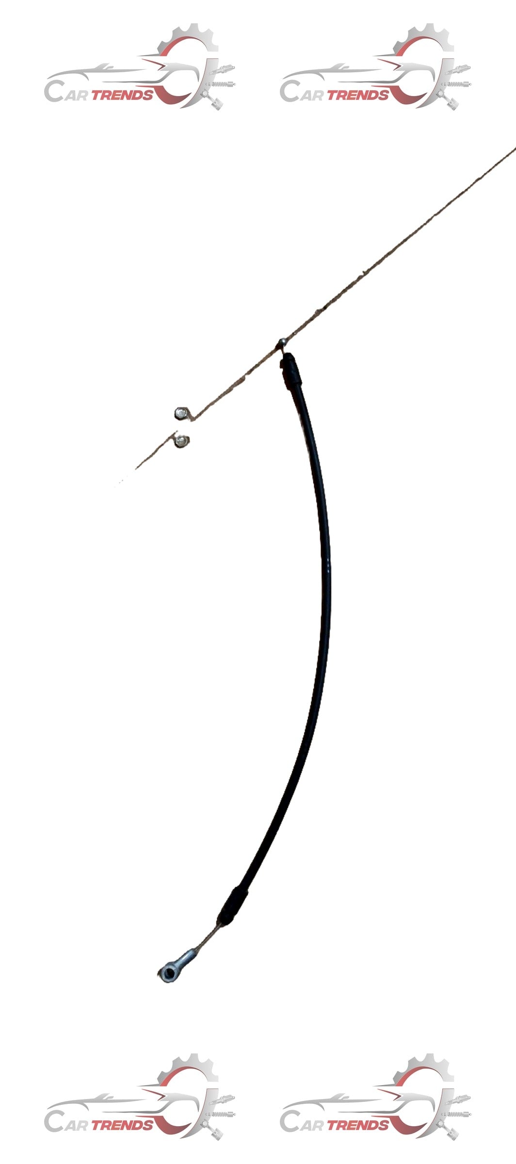 Hyundai Getz mechanical linkage cable spare part by CarTrends, showing the cable with metal connectors and flexible inner wiring.