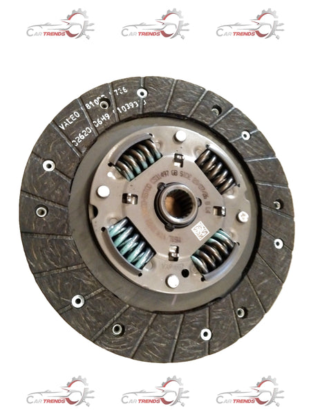 Maruti Suzuki clutch plate for Baleno 3rd Gen and Fronx, petrol and CNG models, showing the circular clutch component.