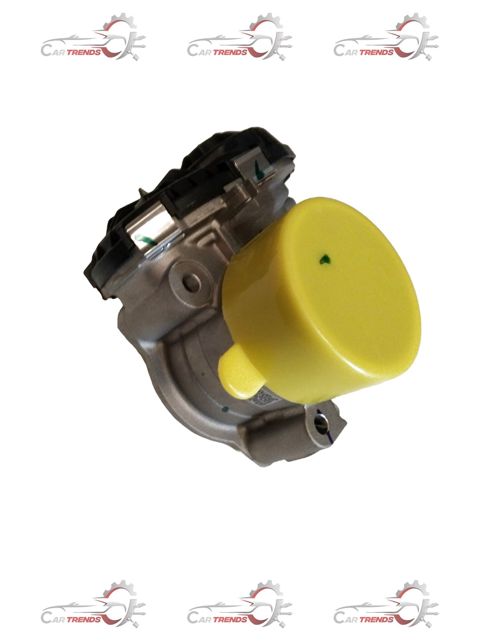 CarTrends throttle body for Mahindra XUV700, showing a close-up of the automotive throttle body part with connectors and metal components.