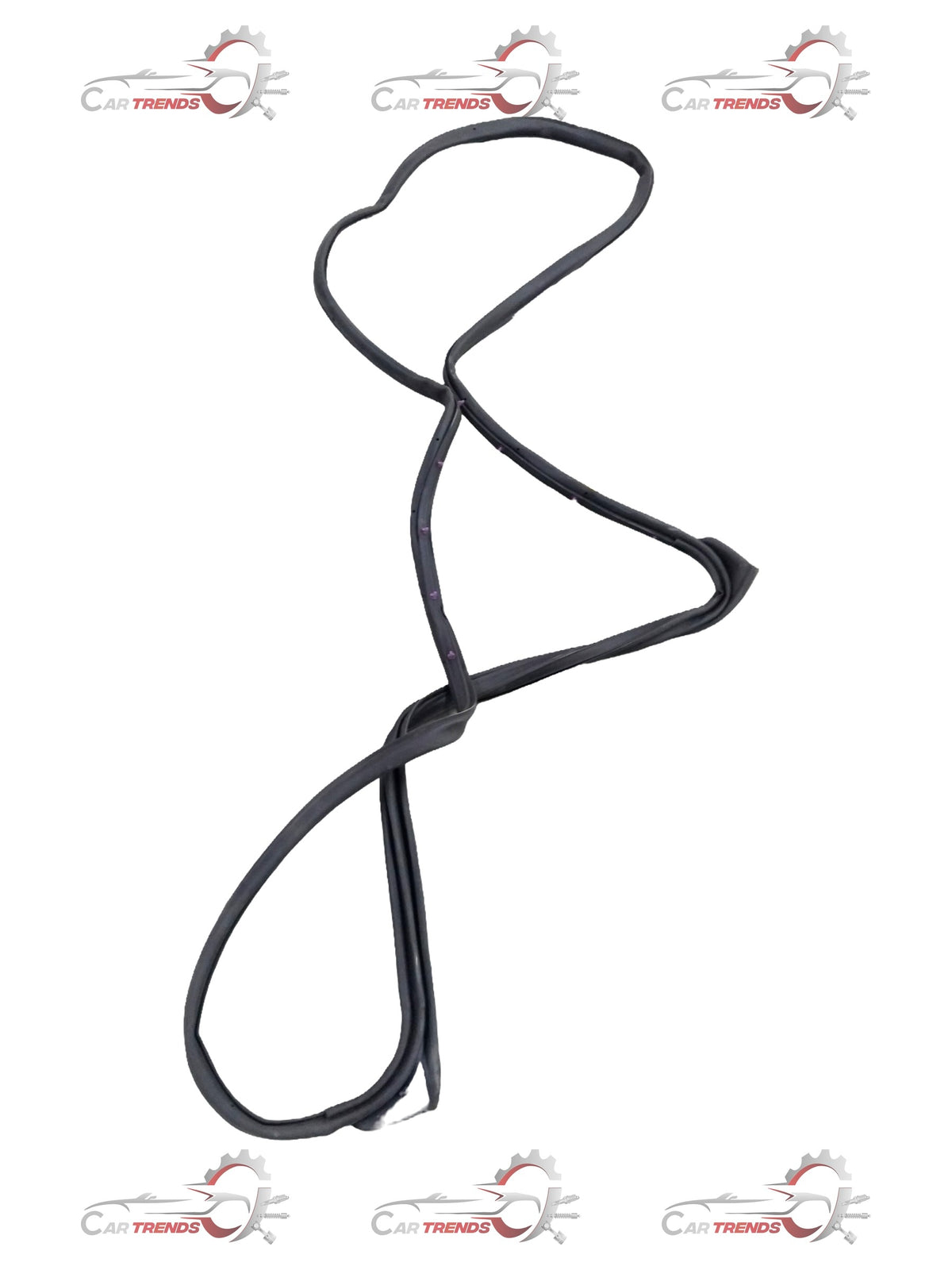 General Motors Chevrolet Enjoy door weatherstrip assembly showing black rubber seal and metal mounting components.