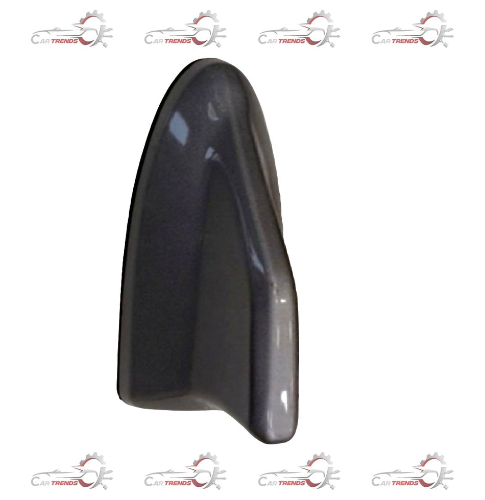 Galio Shark Fin Antenna in silver, universal car antenna with sleek shark fin design, compatible with various vehicle models.