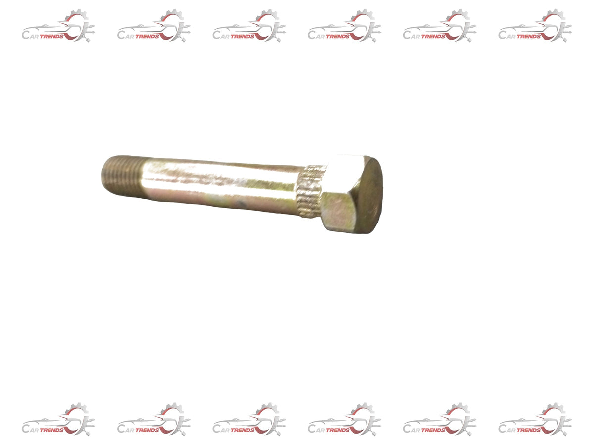 Chevrolet Tavera bolt stabilizer bar to control arm, General Motors part, showing the metal stabilizer component.