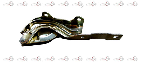Hyundai HONGE ASSY HOOD RH, right side vehicle hood assembly with detailed metal and hinge components.