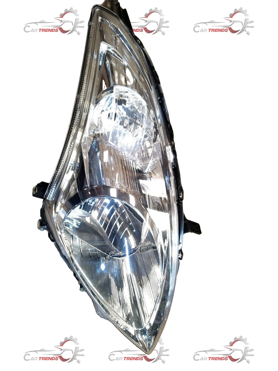 CarTrends Swift Dzire right head lamp spare part, clear lens and mounting details for vehicle lighting replacement.