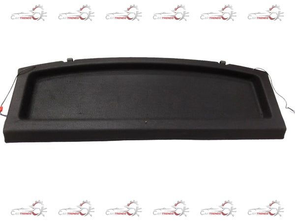 Black parcel tray for i20 2020 model by Gfx, showing the fitted tray inside the vehicle's cargo area.