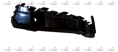 Honda Amaze front left spacer bumper, part #7128031XK00, showing the black plastic bumper component with mounting points.