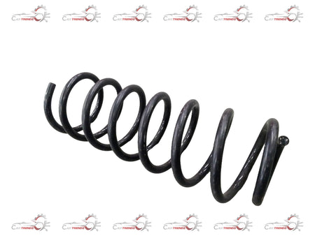 Rear spring coil for Chevrolet Aveo, branded by General Motors, showing the coiled metal suspension component.