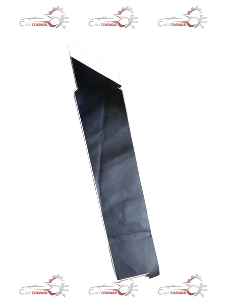 Hyundai black tape door frame for Venue, Creta, Verna, I20 rear left side, part #77513K6000, shown in the image.