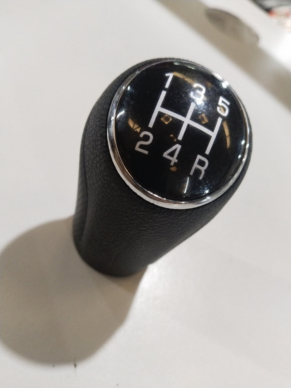 CarTrends gear shift knob for Baleno 3rd Gen and Fronx petrol/CNG models, close-up view showing textured surface.