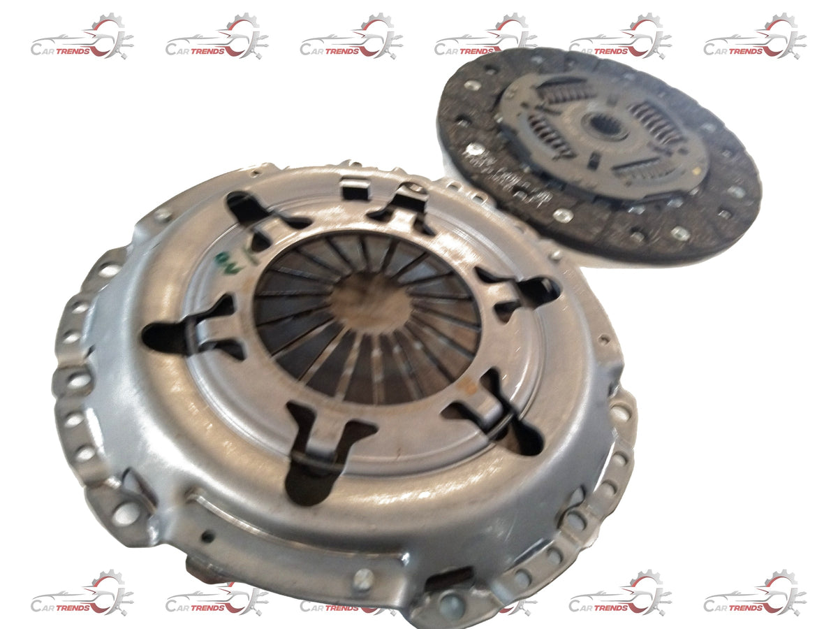 CarTrends clutch kit for Tiago and Tigor petrol models, showing new clutch components for spare parts replacement.