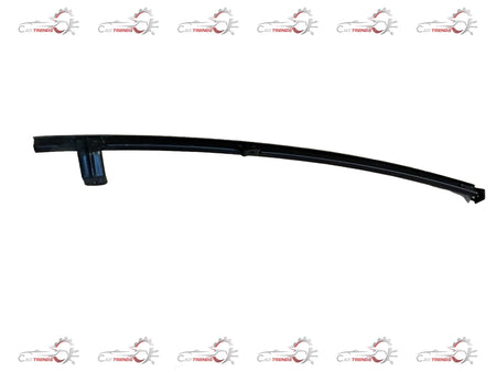 Nissan Sunny rear door sash replacement part by CarTrends, showing the black door sash with visible window frame details.