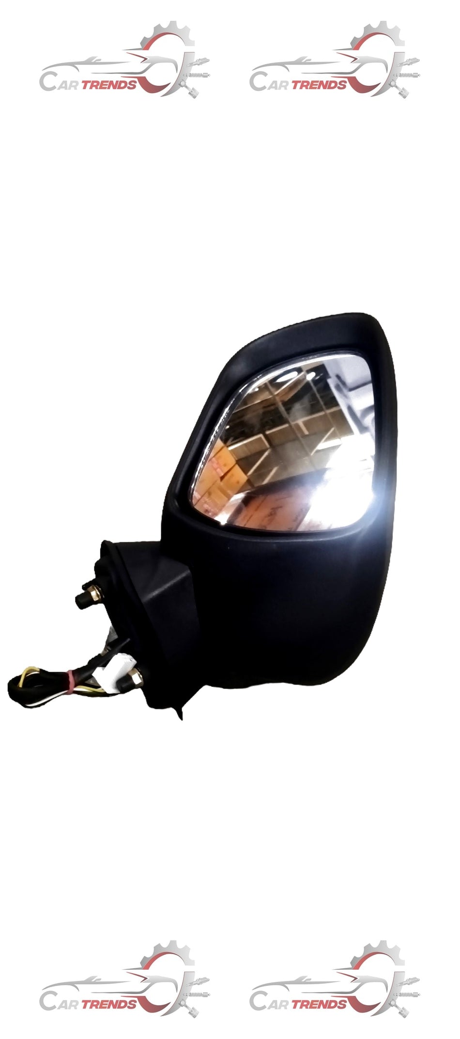 Left side car mirror with indicator light, 5-wire Baleno indicator from CarTrends, outside rear view mirror for Baleno vehicle.