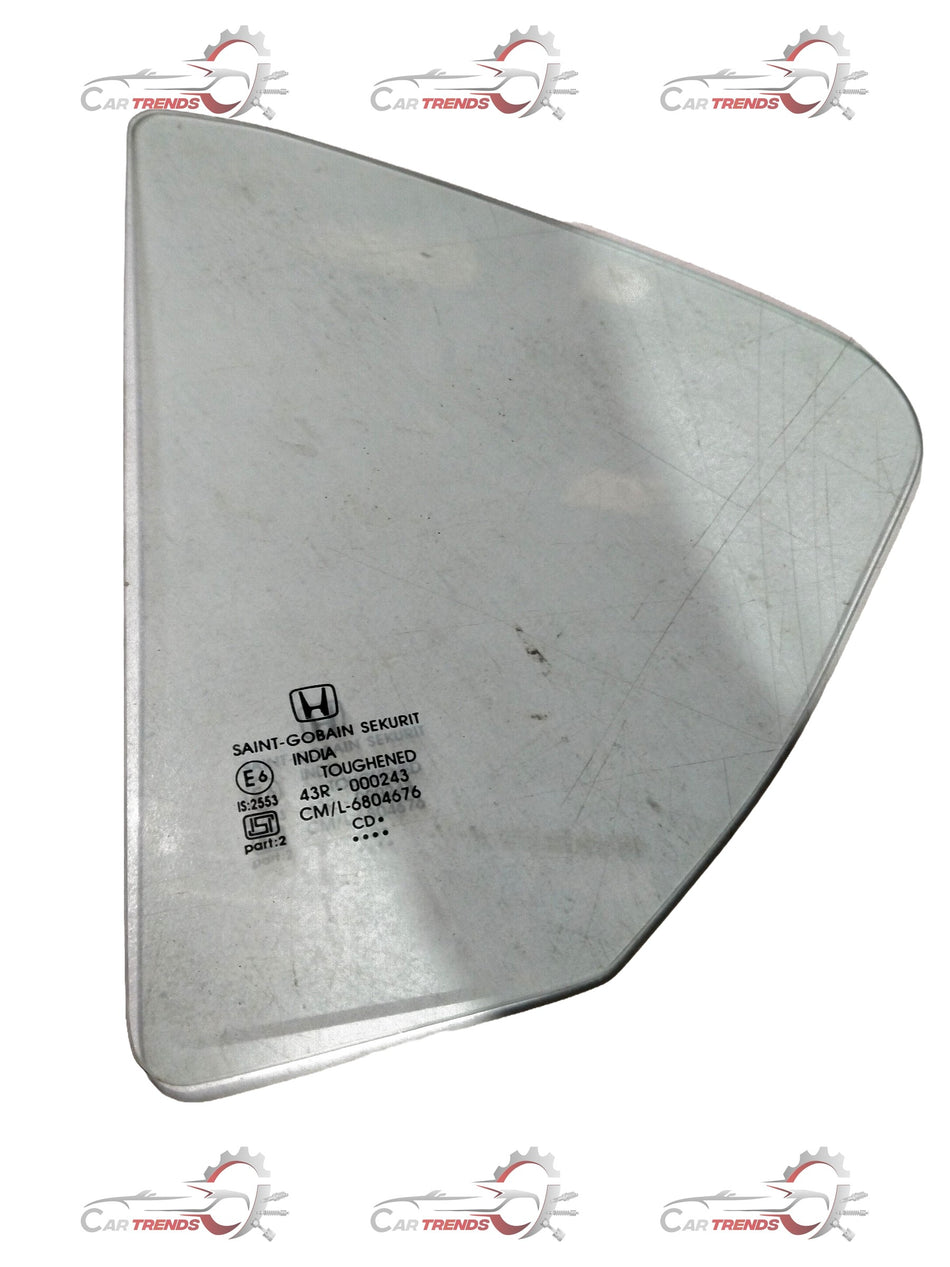 CarTrends GLASS ASSEMBLY QUARTER | CITY | LH REAR | #73455TSVK01 73455TSVK01 - Front view