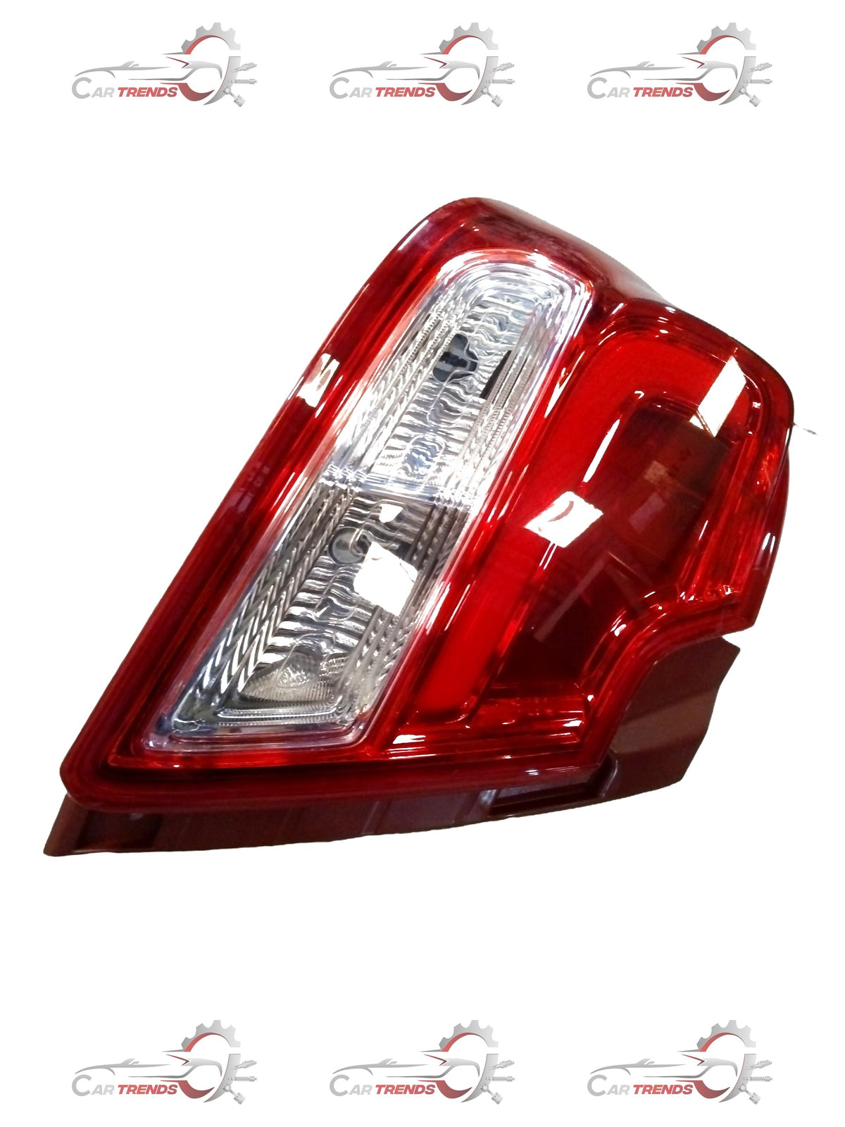 CarTrends rear combination lamp for Suzuki Swift, Dzire, Ertiga, and Baleno, showing the red and clear lens design.