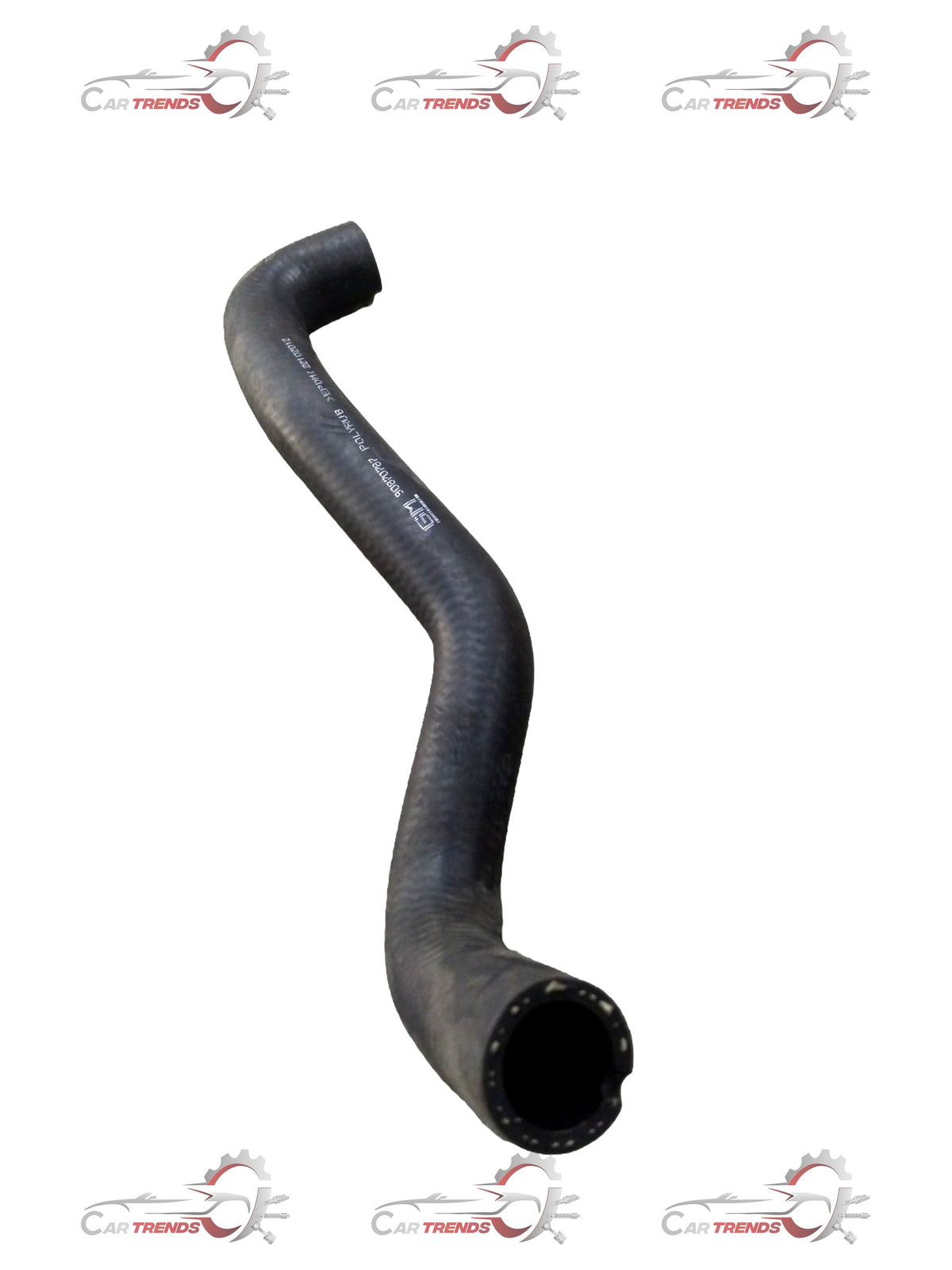 General Motors hose heater outlet for Chevrolet Sail engine rear, showing the black rubber hose connection and surrounding engine components.