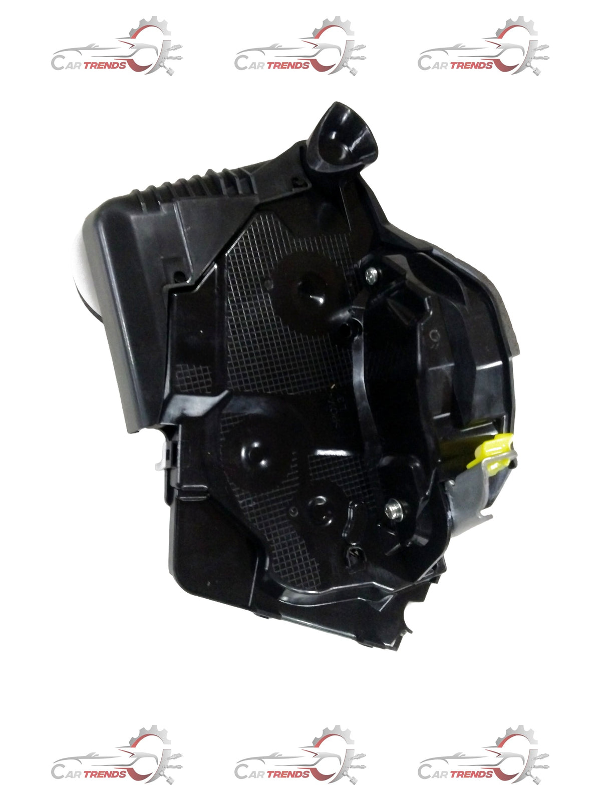CarTrends City LH front door latch assembly showing the metal latch and mounting components for vehicle door security.