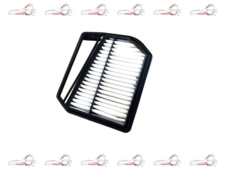 Maruti Suzuki Element Air Cleaner 13780M66R50 installed in a vehicle engine compartment, showing the air filter component.