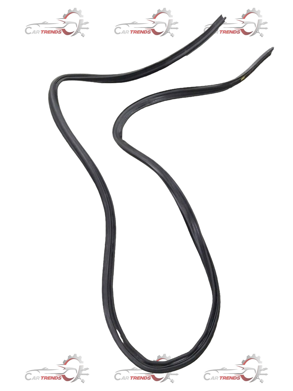 Weatherstrip compartment lid for Chevrolet Corsa, branded by General Motors, showing the rubber seal and lid design.