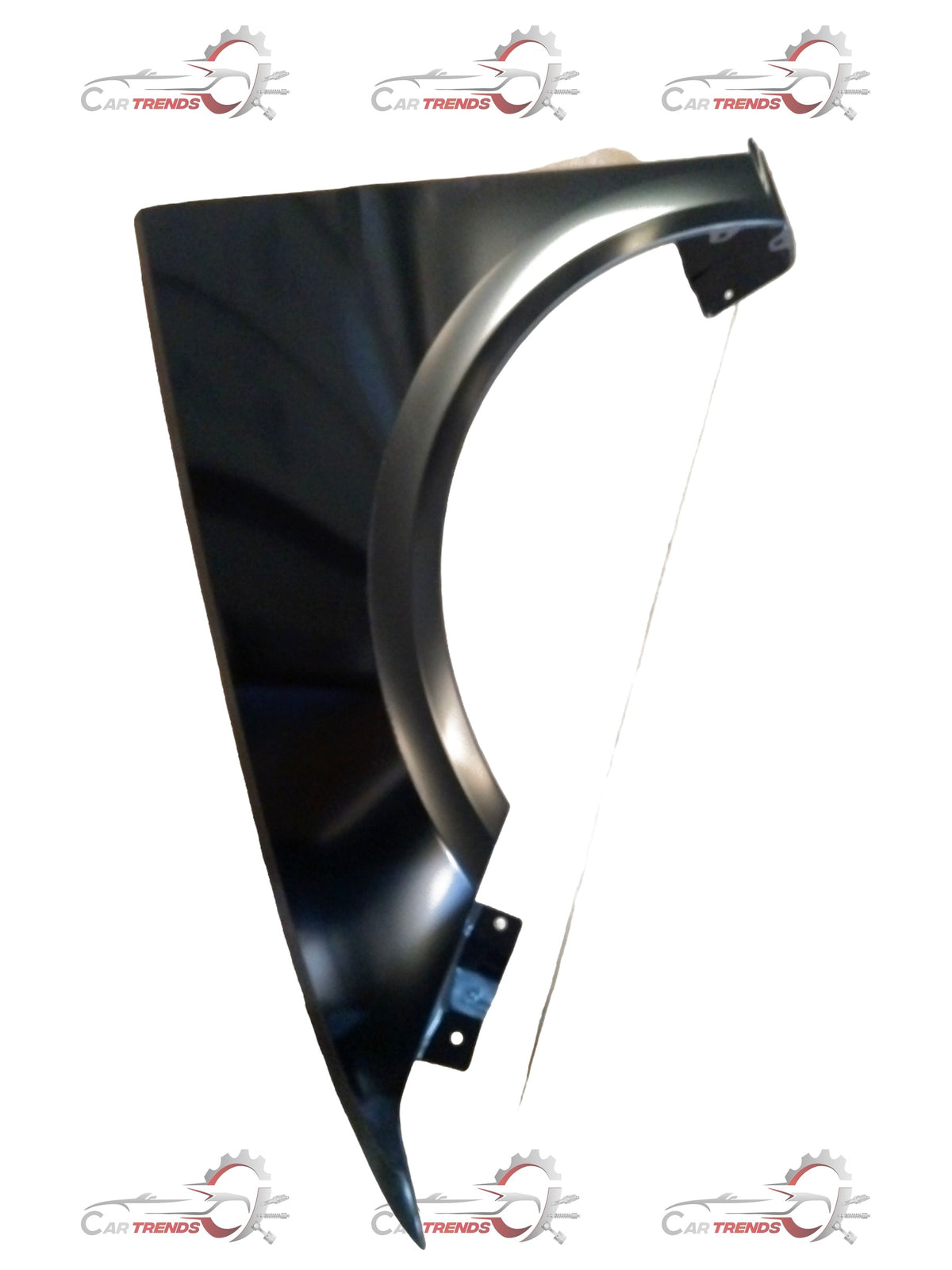 Hyundai Creta and Alcazar left side headlight assembly by Fender, showing the clear lens and mounting details.