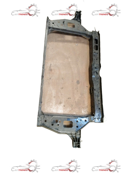 CarTrends front end carrier assembly module for Hyundai I10, I20, and Verna, showing the spare part with mounting components.