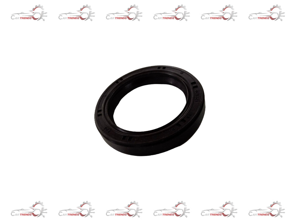 Front shaft seal for Chevrolet Captiva by CarTrends, showing the rubber seal and metal components in a clear close-up image.