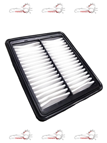 CarTrends Air Filter Eon CT004011 showing a close-up of the rectangular automotive air filter with pleated filter material.