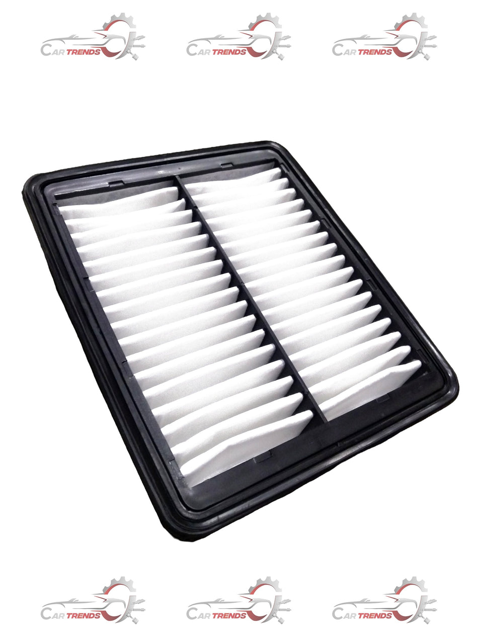 CarTrends Air Filter Eon CT004011 showing a close-up of the rectangular automotive air filter with pleated filter material.