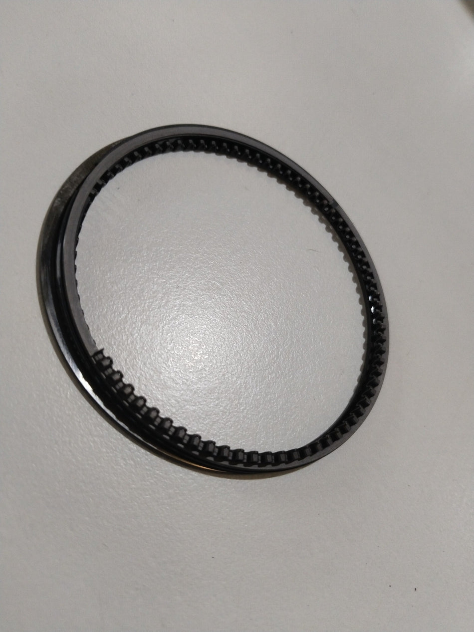 Maruti Suzuki piston ring set for Wagon R, A-Star, and Estilo vehicles, detailed metal components for engine performance.