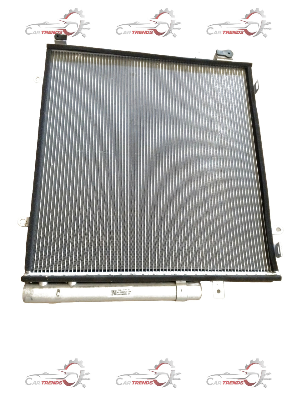 CarTrends AC condenser for Vitara Brezza 1st Gen and S-Cross, diesel and petrol models, automotive spare part for cooling system.