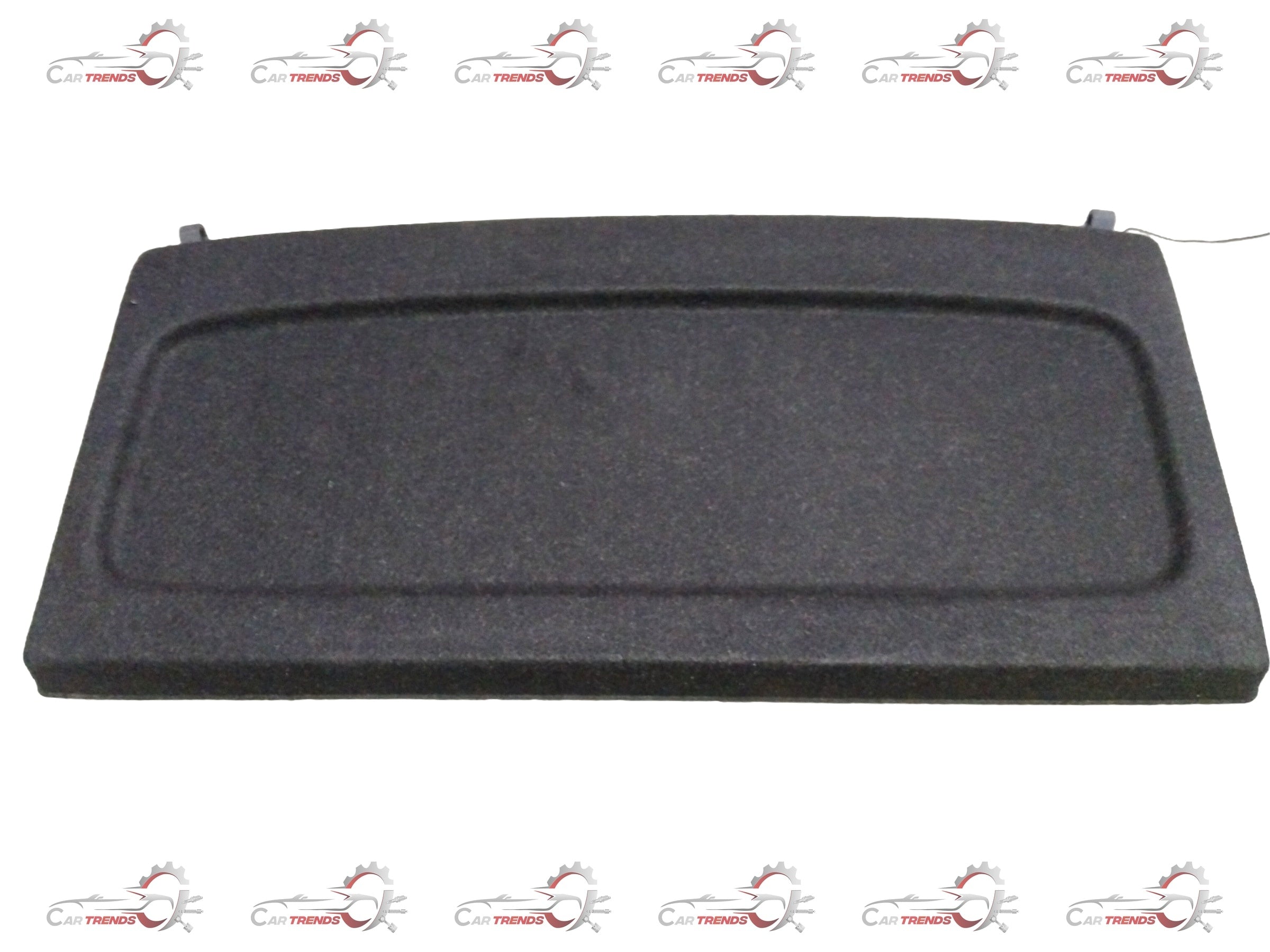 Maruti Suzuki rear parcel shelf for car interior, showing a black fabric panel with mounting edges.