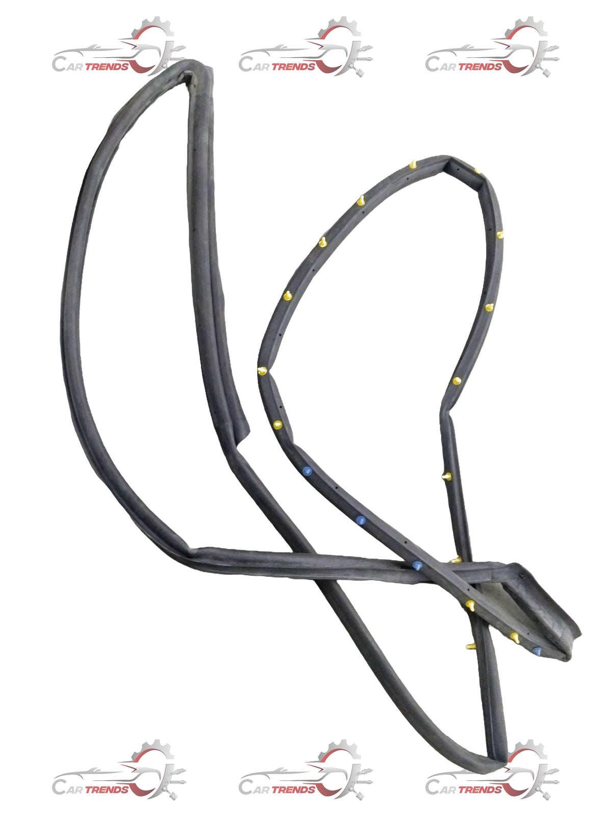Weatherstrip door for Chevrolet Captiva by General Motors, showing the rubber seal and fitting edge on the vehicle door.