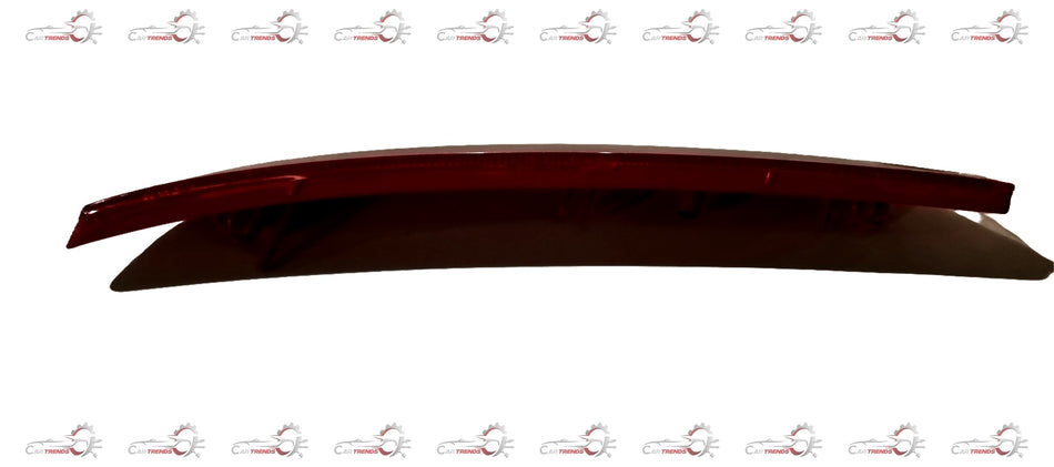 Hyundai Xcent LH rear bumper reflector by CarTrends, spare part, reflective lens for vehicle safety and visibility.