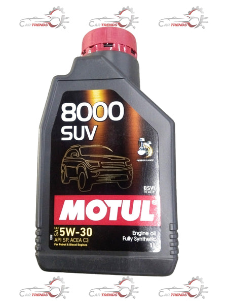 CarTrends SUV 5W30 engine oil bottle, 1 liter, suitable for Scorpio, XUV700, Thar, and Bolero vehicles.
