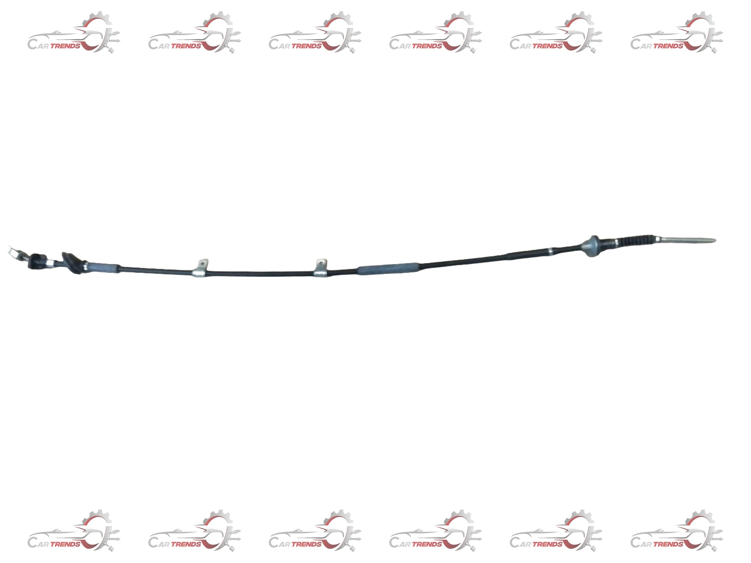 Maruti Suzuki WagonR clutch cable showing metal cable and rubber ends, designed for smooth clutch operation in vehicles.
