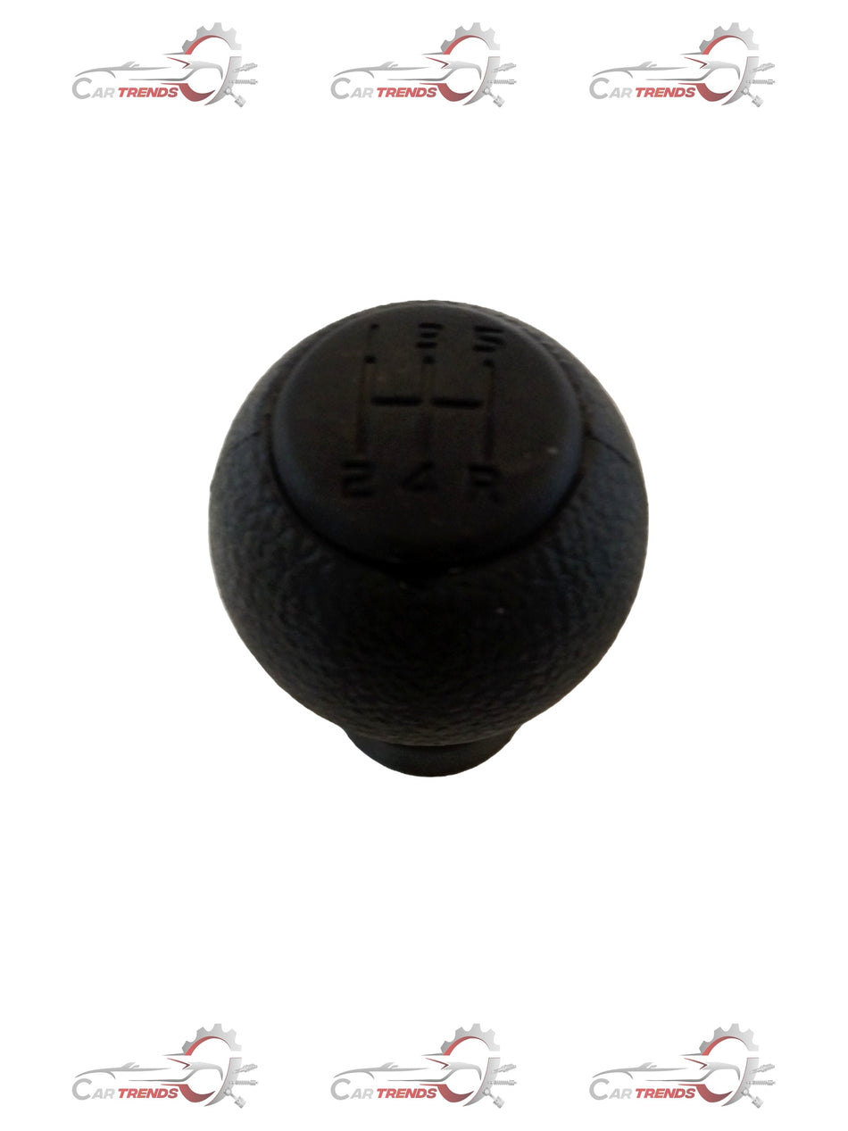 Maruti Suzuki gear shift lever knob, black and silver finish, for smooth gear shifting in Maruti Suzuki vehicles.