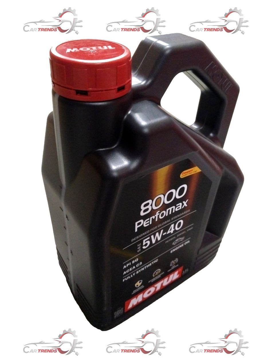 CarTrends PERFOMAX | KWID/TRIBER/DUSTER | 5W40 8000 | 3.5 LTR | #5W403.5LTR MOTUL 5W403.5LTR MOTUL - Front view