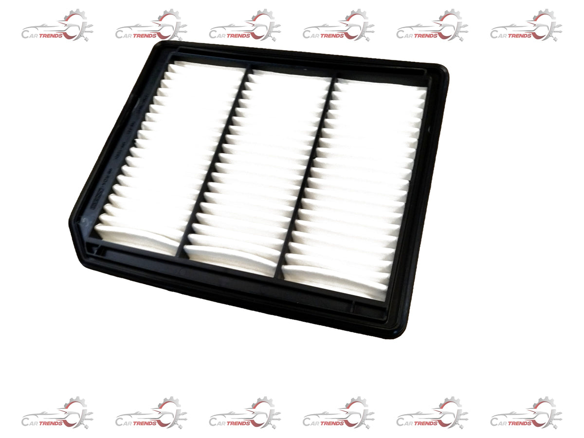 Maruti Suzuki Baleno air filter Type 3 petrol, OEM replacement part, with clean filter media and black plastic frame.