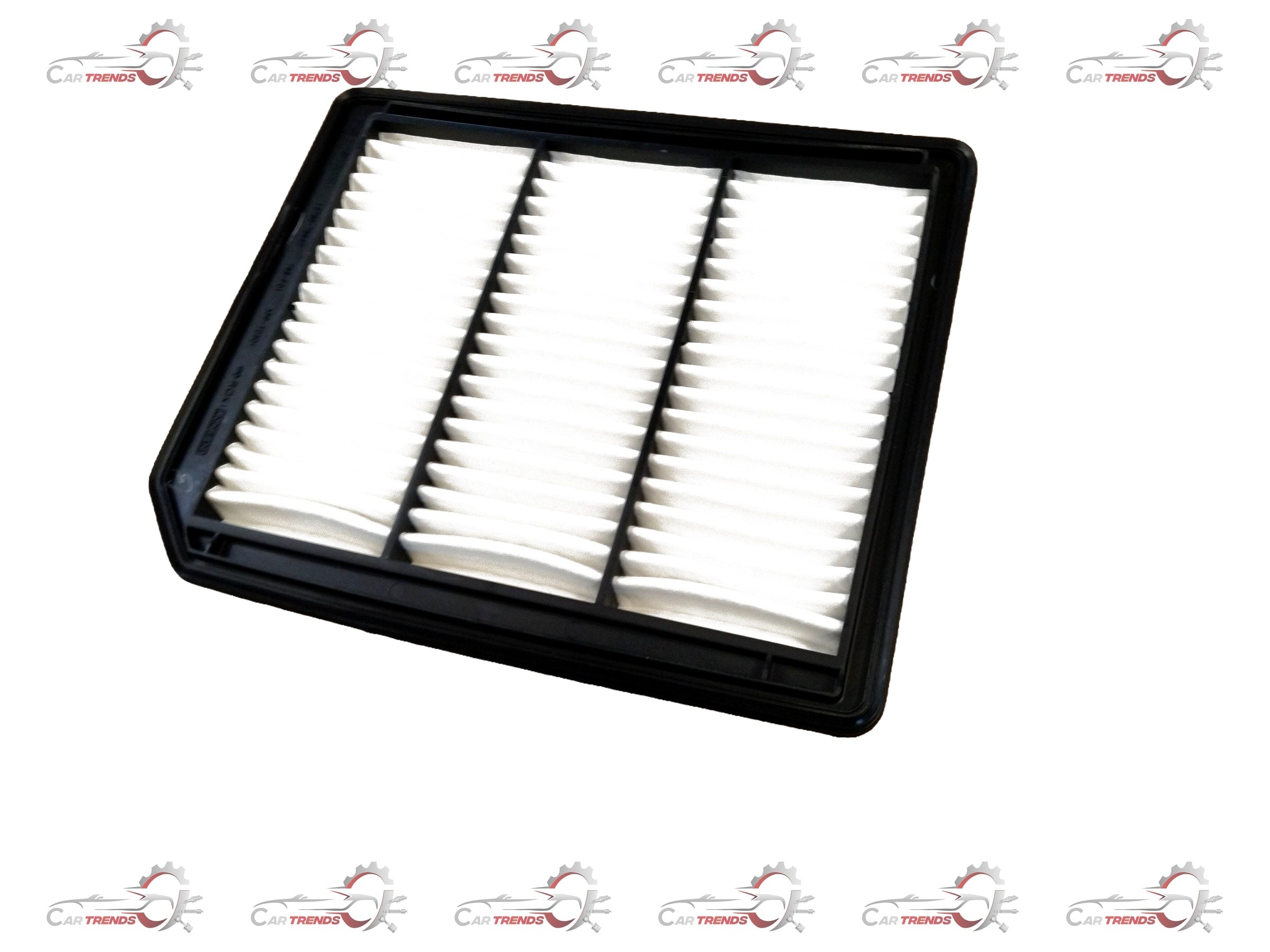 Maruti Suzuki Baleno air filter Type 3 petrol, OEM replacement part, with clean filter media and black plastic frame.