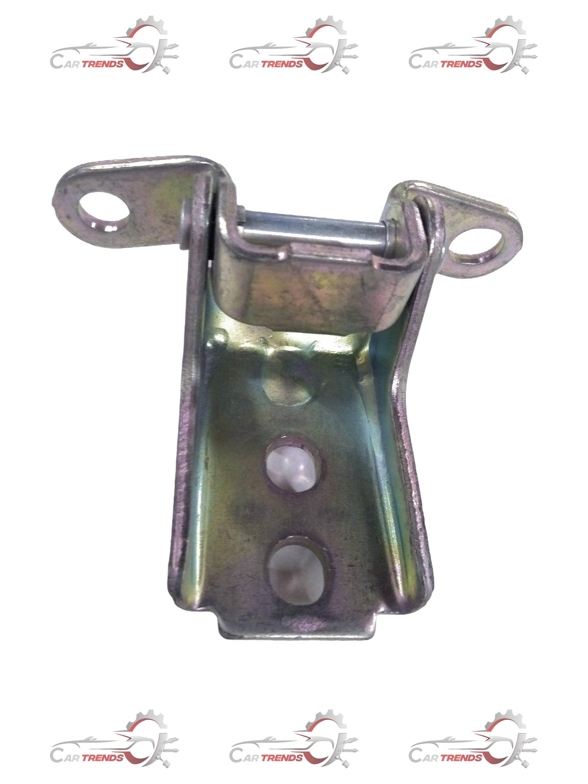 Left-hand front upper side door hinge assembly for Chevrolet/Beat, spare part by CarTrends with metal hinge components.