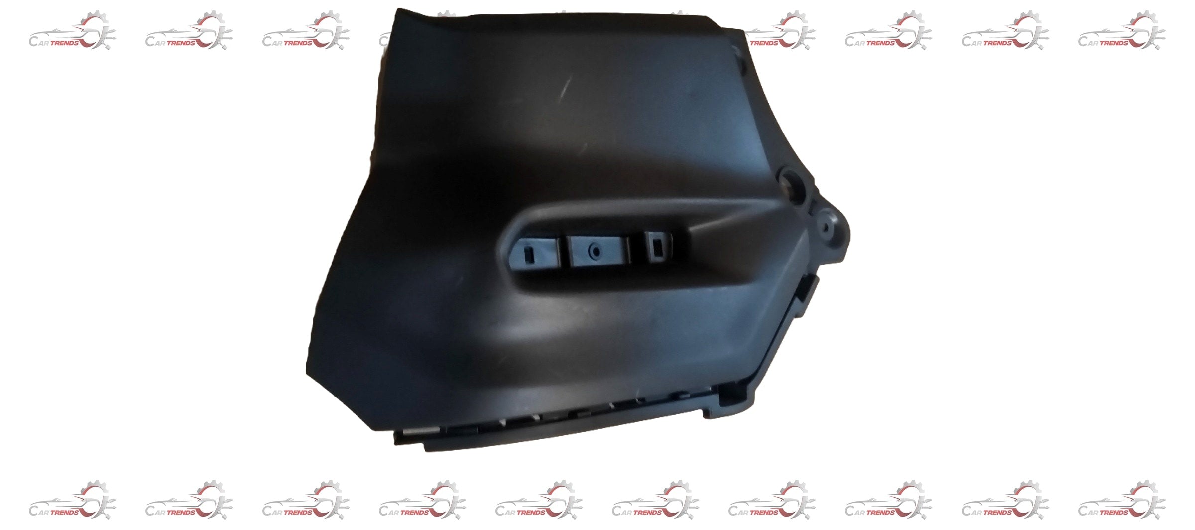 Maruti Suzuki rear left bumper side for Swift or Dzire, showing the black plastic outer cover with mounting points.