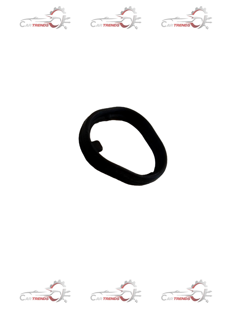 Ford washer part MB3Z6L621B, close-up image showing the small, circular rubber washer for automotive applications.