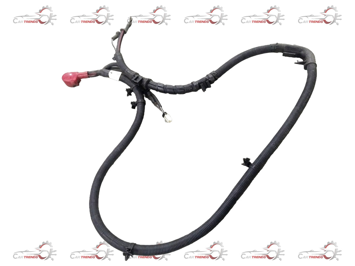 CarTrends Chevrolet Tavera battery to starter cable, spare part with black insulated wires and connectors, for vehicle electrical connection.